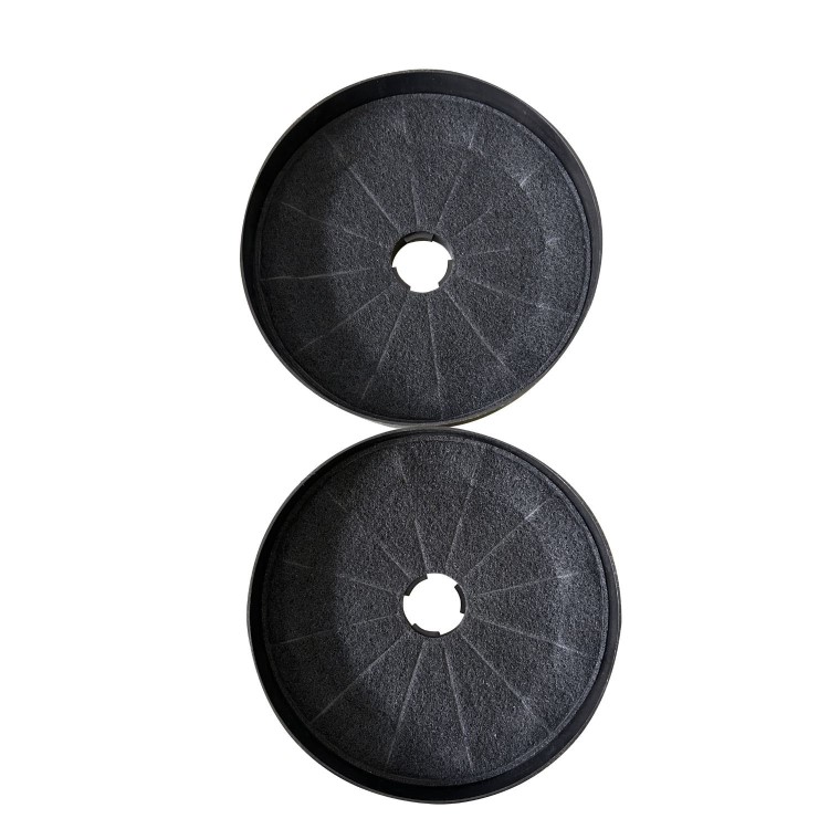 electriQ 90cm Angled Chimney Cooker Hood - Black