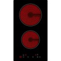 A1/eiQC30P Refurbished electriQ eiQC30P 30cm 2 Zone Ceramic Hob Black