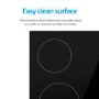 electriQ 60cm 4 Zone Ceramic Hob with Touch Controls