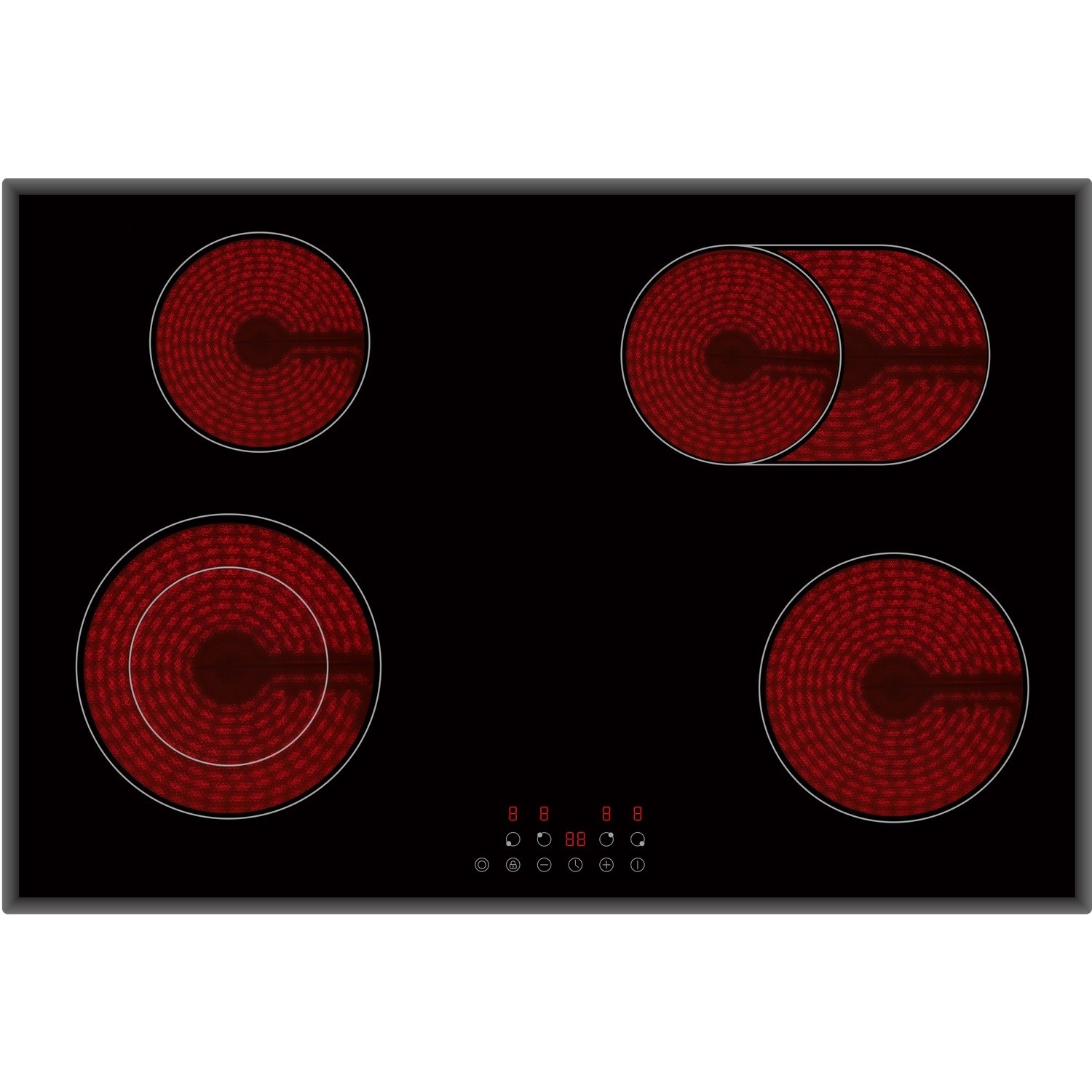 77cm ceramic hob deals
