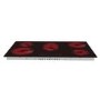 electriQ 90cm 5 Zone Ceramic Hob - Black