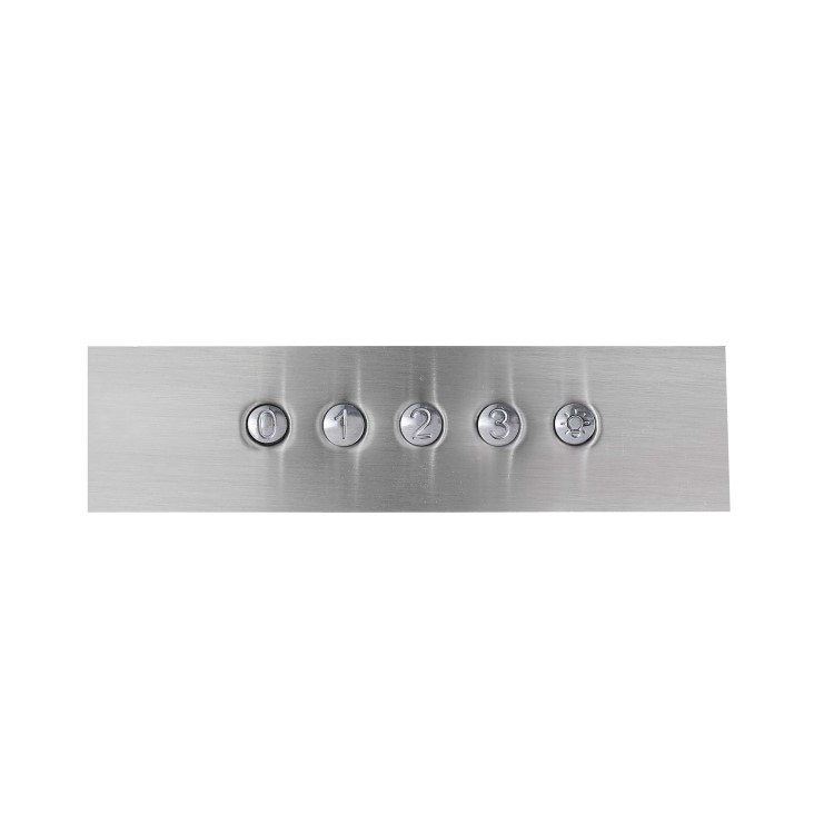 Refurbished electriQ eiQCANOPY70TM 72.5cm Canopy Cooker Hood Stainless Steel