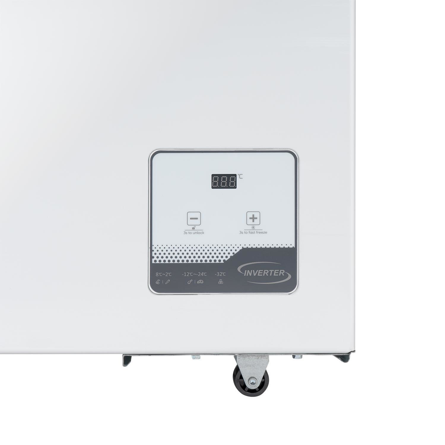 electriQ 700 Litre Chest Freezer White electriQ