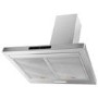 electriQ 60cm Traditional Chimney Cooker Hood with High Extraction Rate - Stainless Steel 