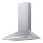 GRADE A2 - electriQ 60cm Traditional Stainless Steel Chimney Cooker Hood  