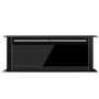 electriQ 120cm Downdraft Extractor - Black