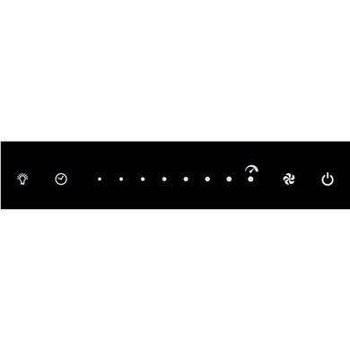 electriQ 120cm Downdraft Extractor - Black