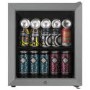 electriQ 48 Litre Drinks Fridge - Stainless Steel