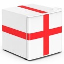 eiQENG48DF electriQ 48 Litre Drinks Fridge – England Flag Design