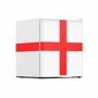 electriQ 48 Litre Drinks Fridge – England Flag Design