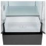 Refurbished electriQ eiQFD70FF 391 Litre Frost Free American Fridge Freezer Stainless Steel