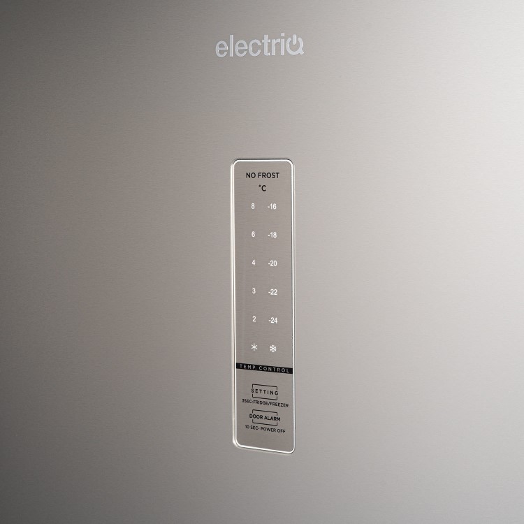 electriQ 272 Litre Frost Free Freestanding Freezer - Inox