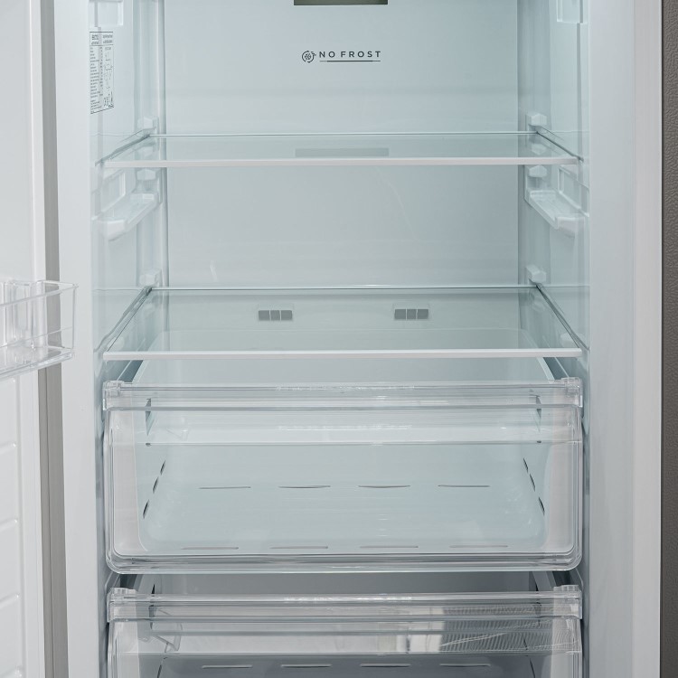 electriQ 272 Litre Frost Free Freestanding Freezer - Inox