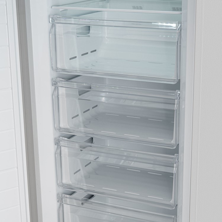 electriQ 272 Litre Frost Free Freestanding Freezer - White