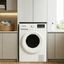 electriQ 7kg Heat Pump Tumble Dryer - White
