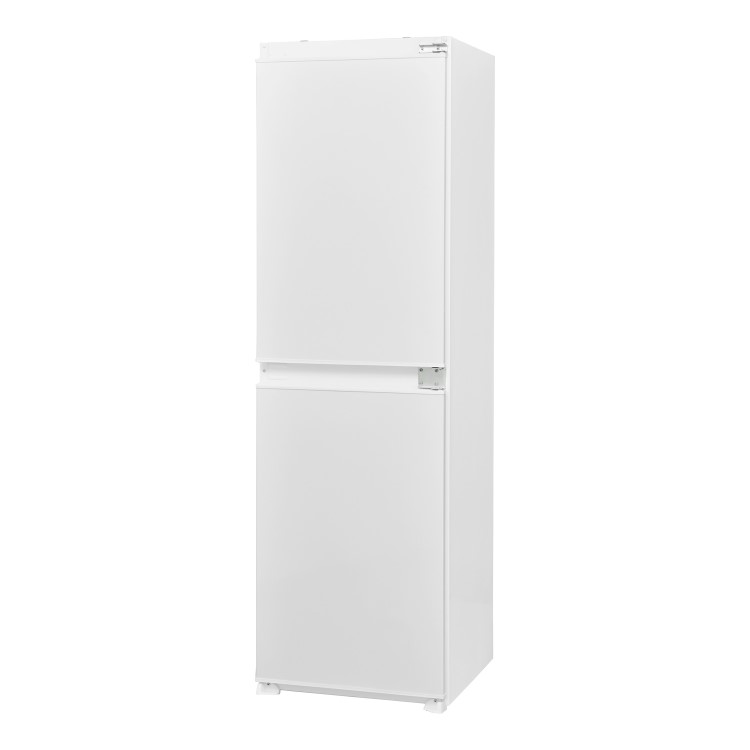 electriQ 230 Litre Frost Free 50/50 Integrated Fridge Freezer - White