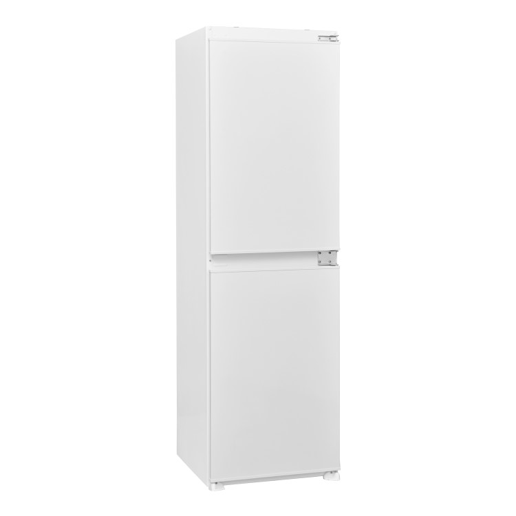 electriQ 230 Litre Frost Free 50/50 Integrated Fridge Freezer - White