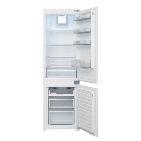 GRADE A2 - electriQ 243 Litre Frost Free 70/30 Integrated Fridge ...