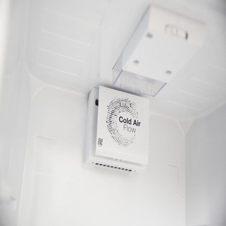 electriQ 243 Litre Frost Free 70/30 Integrated Fridge Freezer - White