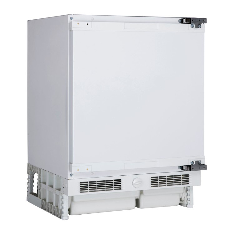 GRADE A1 - electriQ 90L Integrated Under Counter Freezer