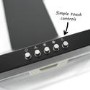 GRADE A3 - electriQ 90cm Traditional Chimney Cooker Hood in Black - 5 Year warranty