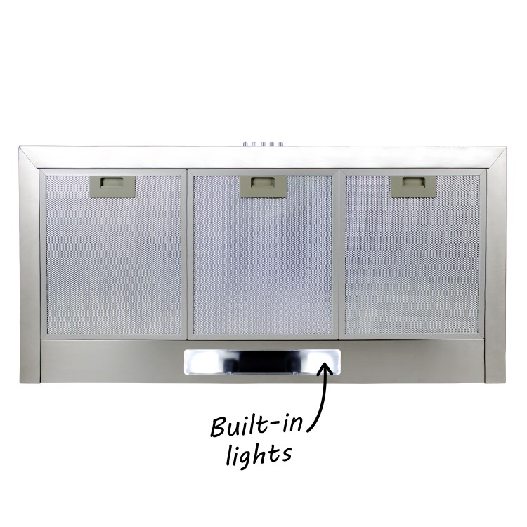 GRADE A1 - electriQ 90cm Traditional Stainless Steel Chimney Cooker Hood - 5 Year warranty