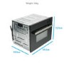 GRADE A2 - electriQ Built-in 34 litre Combination Steam Microwave Oven with onsite warranty