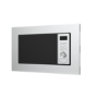 GRADE A2 - electriQ 20L 800W Built In Microwave - Stainless Steel