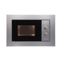 electriQ 20L Built in Standard Solo Microwave in Stainless Steel