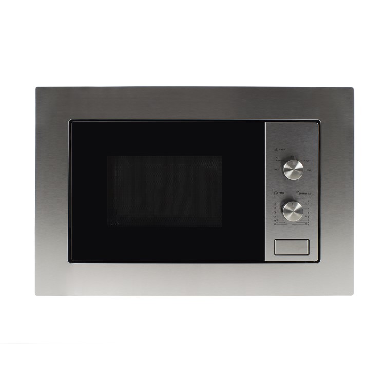 electriQ 20L Built in Standard Solo Microwave in Stainless Steel