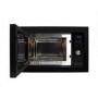 GRADE A3 - electriQ 25L Built in Standard Solo Microwave in Black