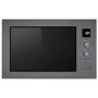 electriQ Built-In Microwave - Dark Inox