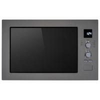 electriQ Built-In Microwave - Dark Inox