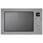 electriQ Built-In Microwave - Stainless Steel with Mirror Door