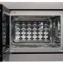 Refurbished electriQ eiQMOBISOLO25MD Built In 25L 900W Microwave Stainless Steel with Mirror Door