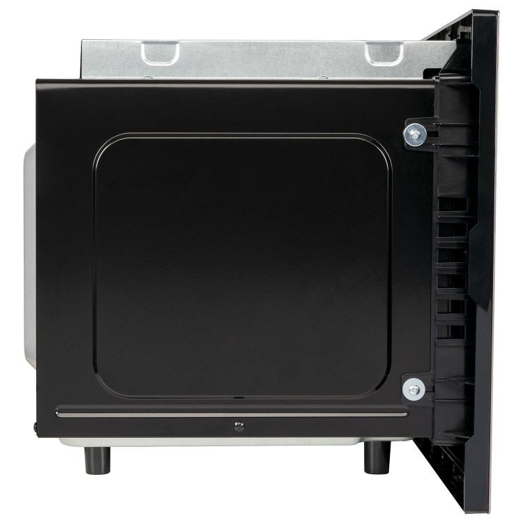electriQ Built-In Microwave - Stainless Steel with Mirror Door