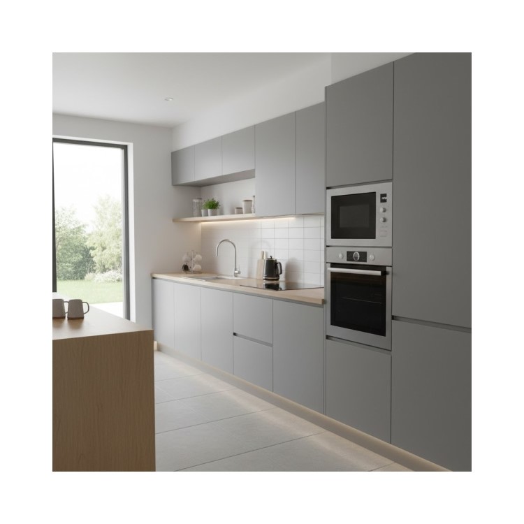 electriQ 25L Built-in Combi Microwave Oven with Grill - Stainless Steel