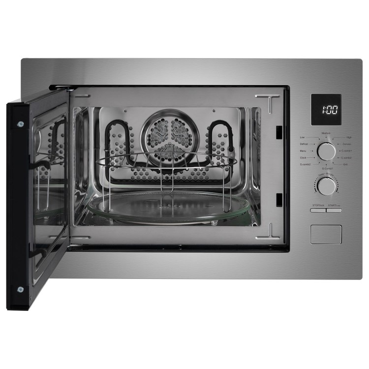 Refurbished 25L Built-in Microwave Combi Oven with Grill-Stainless Steel