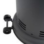 Refurbished electriQ Outdoor Freestanding Gas Patio Heater in Grey with Free Cover 
