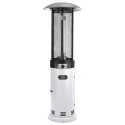 eiQODGRWH electriQ Outdoor Freestanding Gas Patio Heater - White