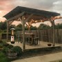 Refurbished electriQ eiQODGRWH Outdoor Freestanding Gas Patio Heater White