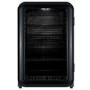 Refurbished electriQ eiQRETRO115DFBLK 115 Litre Retro Drinks Fridge Black