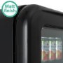 Refurbished electriQ eiQRETRO115DFBLK 115 Litre Retro Drinks Fridge Black
