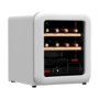 Refurbished electriQ eiQRETROTTDFWHT 48 Litre Retro Drinks Fridge White