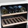 Refurbished electriQ eiQRETROTTDFWHT 48 Litre Retro Drinks Fridge White