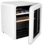 Refurbished electriQ eiQRETROTTDFWHT 48 Litre Retro Drinks Fridge White