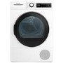 Refurbished electriQ eiQTDHPFS12 Freestanding Heat Pump 12KG Tumble Dryer