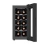 electriQ 10 Bottle Thermoelectric Freestanding Wine Cooler - Black
