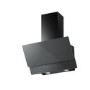 electriQ 60cm Angled Hood with Touch Control - Slate Grey