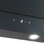 electriQ 60cm Angled Hood with Touch Control - Slate Grey